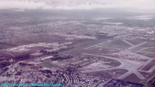 1973 - Opa-locka Airport with Hialeah in the background