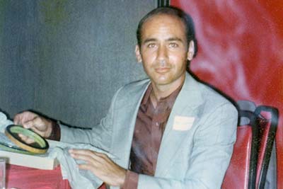 1975 - Artie Borreca at the 10-year Hialeah High reunion for the class of 1965