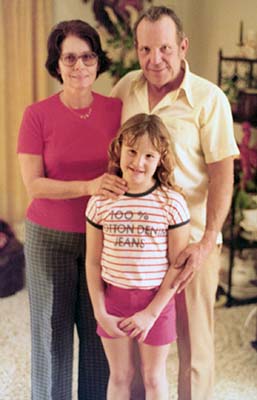 Mid 1970s - EN1 & Mrs Donald D. Tucker, USCG Retired and their daughter Karla