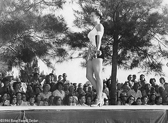 1944 - Rose Farrell Taylor in beauty contest (see comments below)