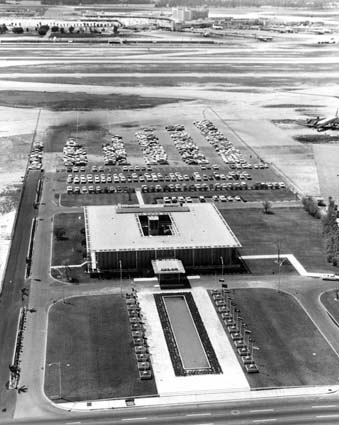 Early 1960s - The Pan Am Taj Mahal on NW 36th Street, Miami