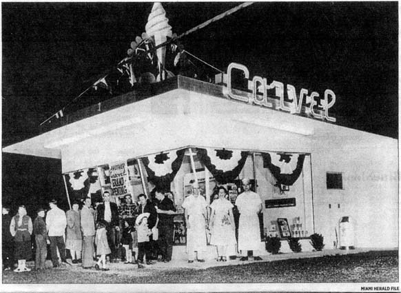 1950s & 60s - a typical Carvel in Miami