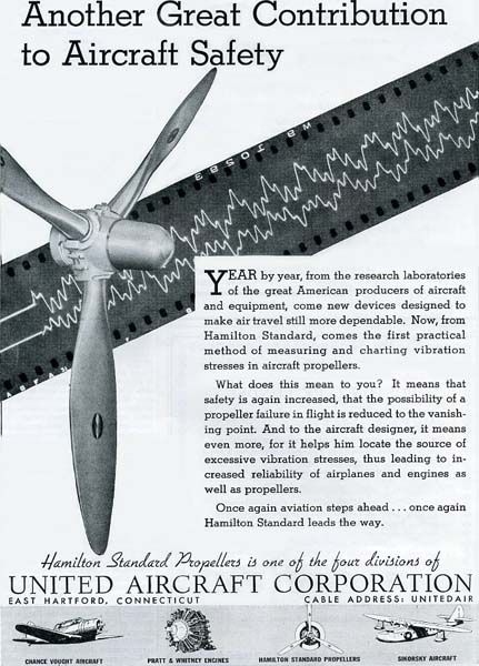 Hamilton standard propeller identification