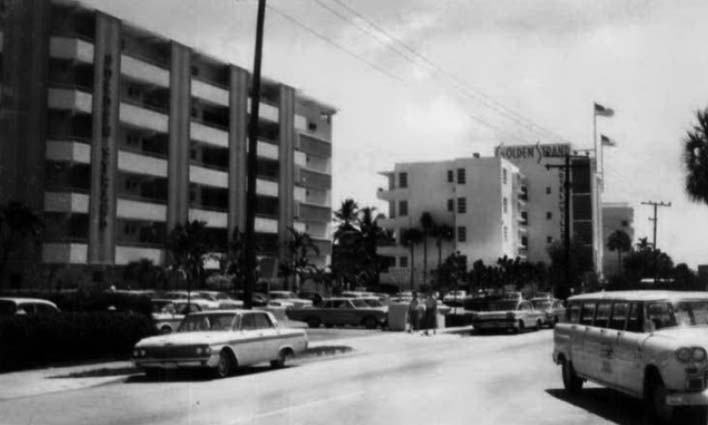 1965 - the Golden Strand Hotel at 17901 Collins Avenue (A1A), Sunny Isles