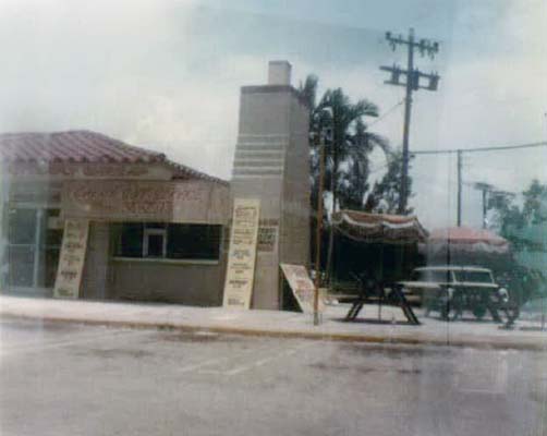 1967 - Little Joes Barbecue at 12 Crandon Boulevard, Key Biscayne