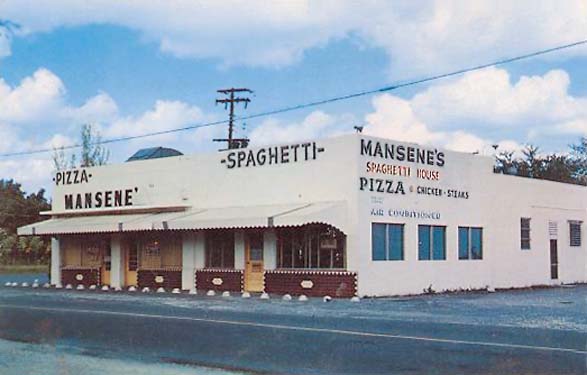1960s? - Mansenes Spaghetti House restaurant in Miami