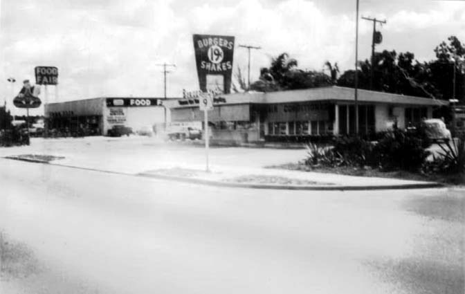 1963 - Burger King store #5 at 7975 NW 27 Avenue (State Road 9), Dade County