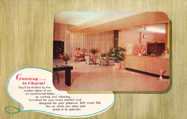 1954 - the Carousel Apartment Motel at 19051 Collins Avenue, Sunny Isles
