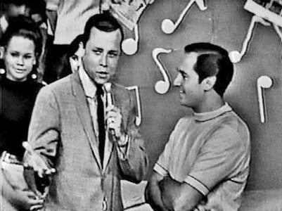 1960s - Rick Shaw with Neil Sadaka on Ricks Saturday afternoon TV show on WLBW-Channel 10