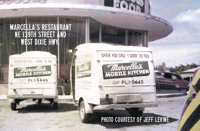 1950s - the famous Marcellas Italian Restaurant, 13886 West Dixie Highway, Miami