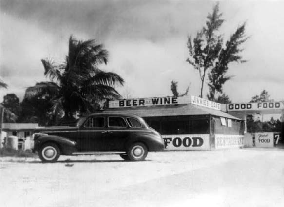 1947 - Jimmies Cafe on S. Federal Highway in south Dade