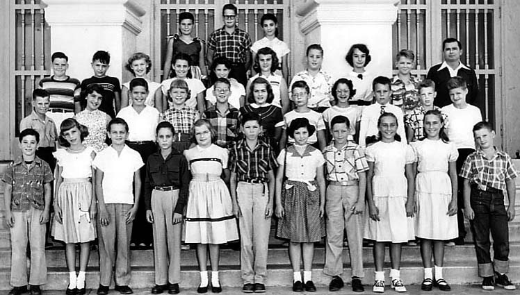1953 - Mr. Allens 6th grade class at Coral Gables Elementary School