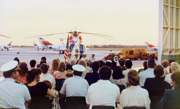 1989 - CDR Peter S. Heins  - Change of Command Ceremony