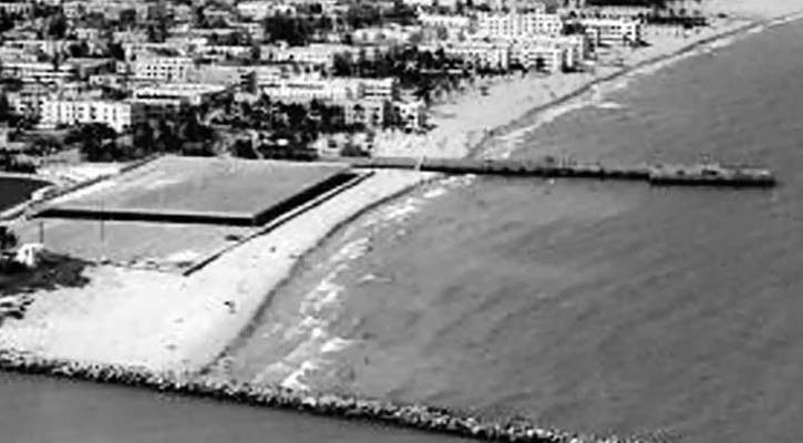 Mid 1960s - closer view of the South Beach that we remember, between the pier and the jetty