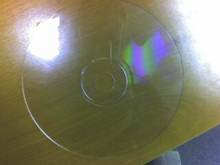 2. clear PC CD disc