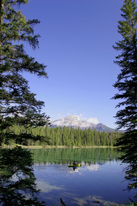 Canoe-ing...alone and at peace...