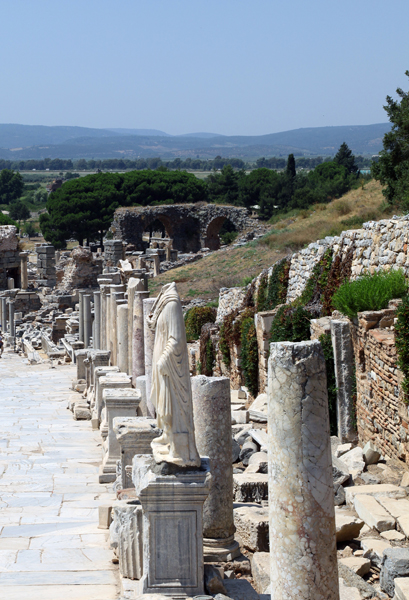 Colonnaded Street, Ephesus, Turkey.