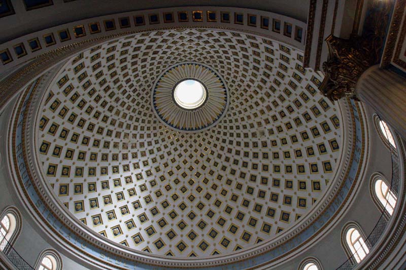 Interior View, Mosta Dome, Mosta