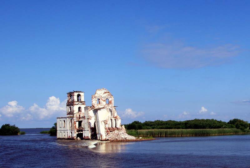 The Flooded Church of Krokhino