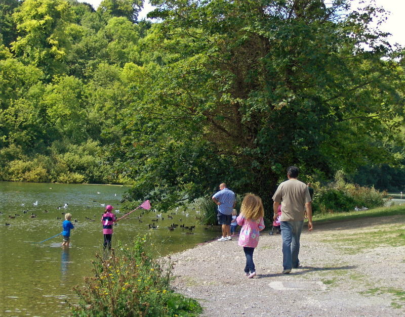 At the lake