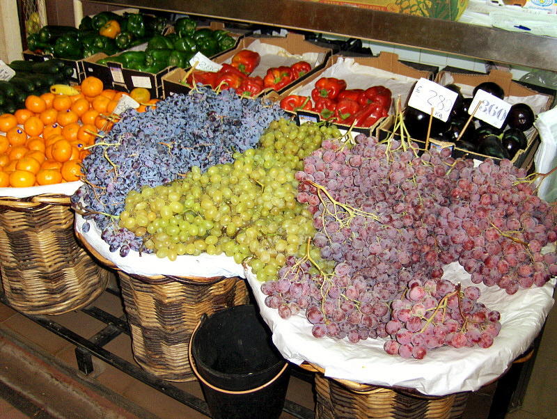 A VARIETY OF GRAPES