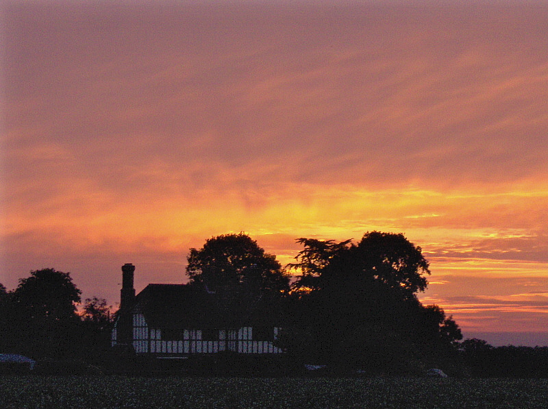 SUNRISE THIS MORNING . 2