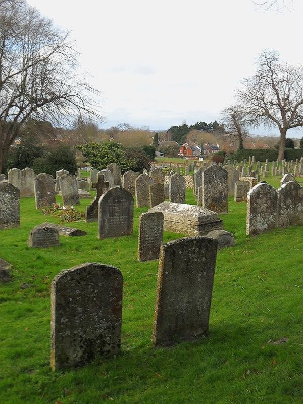 CHURCHYARD VIEW