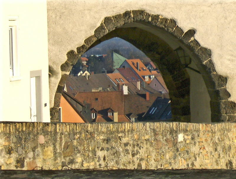 Hagenbach Tower archway