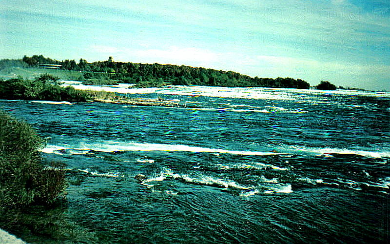 CANADA - ABOVE NIAGARA FALLS