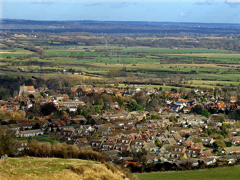 VIEW OF THE WEST OF STEYNING