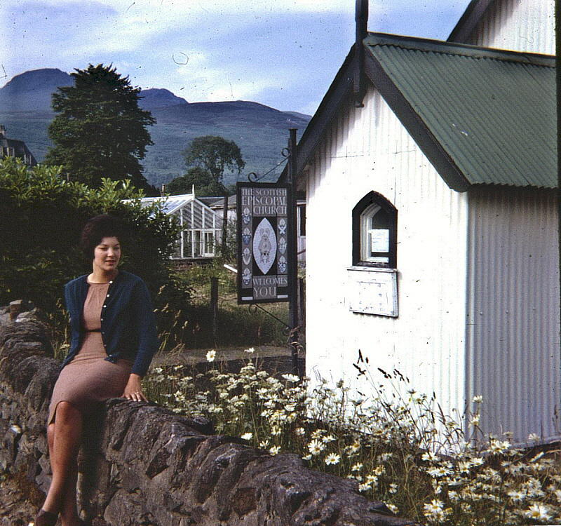 SCOTLAND - ME AT BALLACHULISH 1965