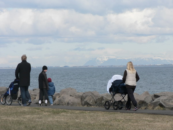 A walk by the sea