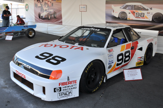 Dan Gurneys team won the 1987 IMSA GTO championship with this 1987 Toyota GTO Celica, now owned by Toyota Motorsports. (CR)