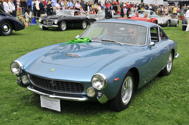 1964 Ferrari 250 GT Scaglietti Berlinetta Lusso (Class L-2: 1st Place), owned by Roger Hoffmann, Pt. Reyes Station, Calif.