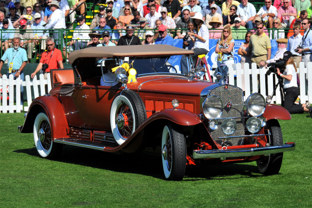 1930 Cadillac Roadster, Frank & Milli Ricciardelli, Monmouth Beach, NJ, Meguiars Award for the Most Outstanding Finish (8379)