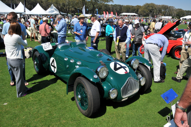 1950 Allard J2 Le Mans, Steve & Jeanne Schuler, Capistrano Beach, CA, Best in Class, Allard Race Cars (7426)