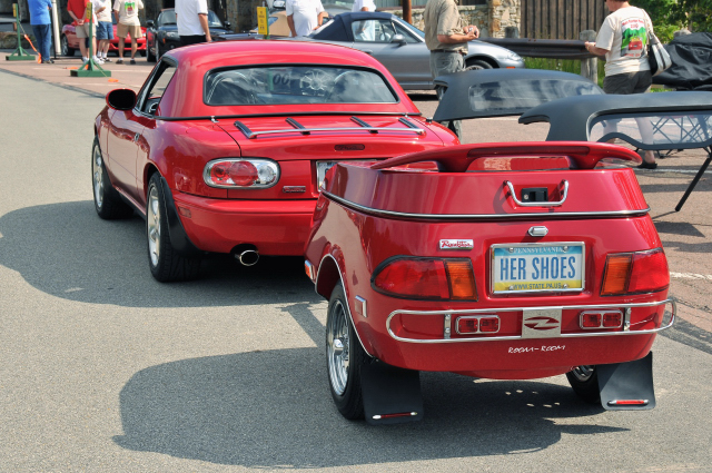 1st generation Mazda MX-5 Miata during West Penn Miata Clubs 4-day, 200-car Miata Mountain Mania (1134)
