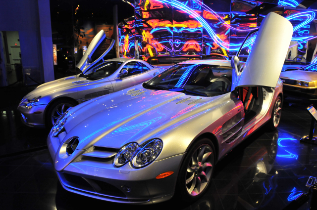 2005 Mercedes-Benz McLaren SLR at Petersen Automotive Museum in L.A. (4624)