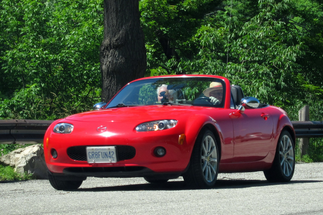 2006 or 07 or 08 Mazda MX-5 Miata during West Penn Miata Clubs 4-day Miata Mountain Mania (1532 S90)