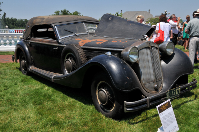1937 Horch 853A Cabriolet, owned by James W. Taylor, Gloversville, NY (4322)