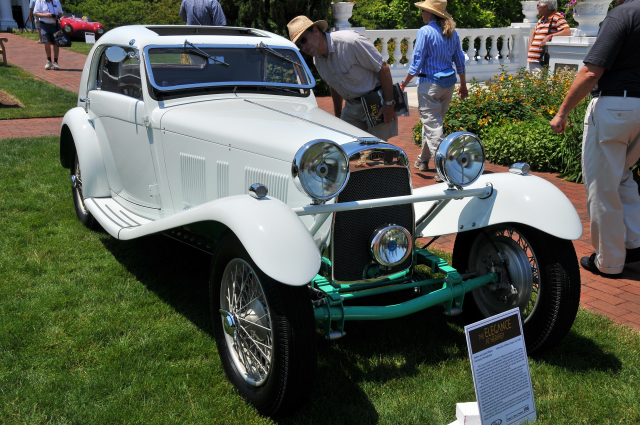 1938 H.R.G. Airline Coupe by Crofts, owned by Robert & Sylvia Affleck, Harmony, PA (4347)