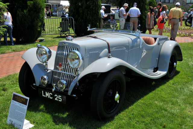 1939 Aston Martin 15/98 Short Chassis by Abbey Coachworks, owned by Don Rose, Salem, MA (4413)