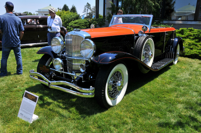 1934 Duesenberg Model J Riviera Phaeton by Brunn, owned by Sonny & Joan Abagnale, Cedar Grove, NJ (3938)