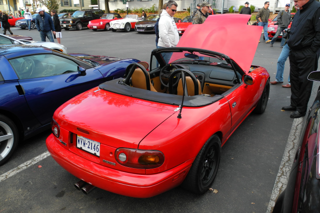 1990s Mazda MX-5 Miata with 5.7 litre Corvette V8 (4539)