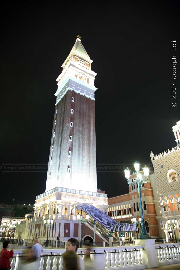 The Venetian Hotel and Casino in Macau