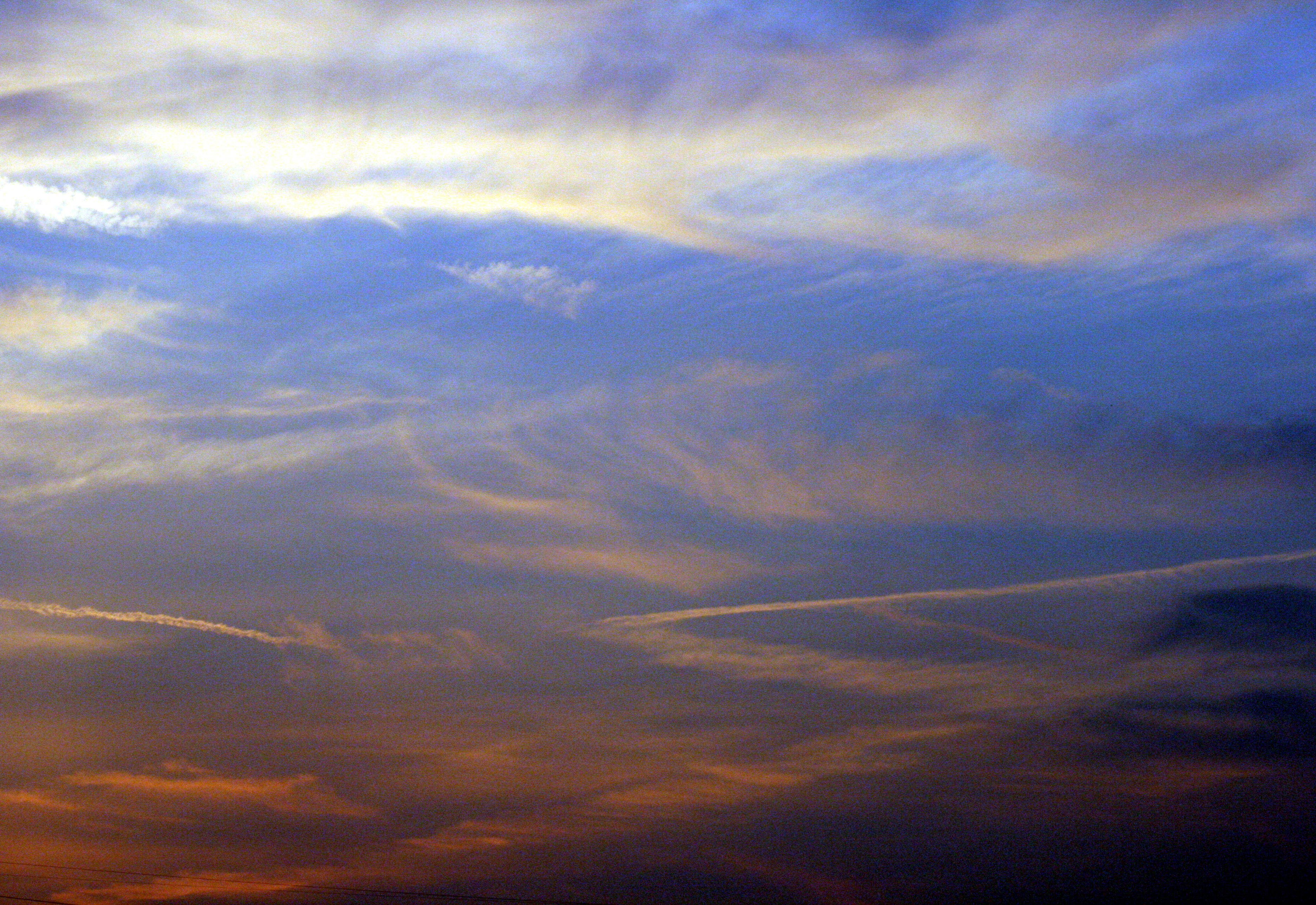 Fireworks Sunset