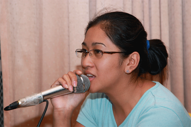 Karaoke girl