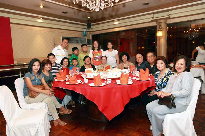 Family lunch...