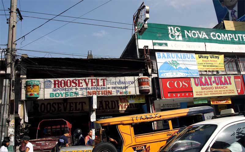 Street scene in Frisco