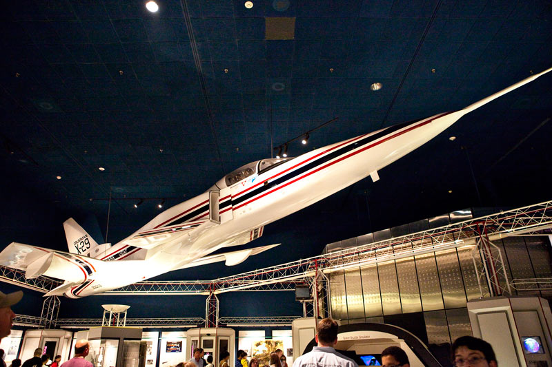 at the Smithsonian Space Museum